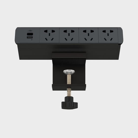 STS-C60 extern - schwarze Steckdose