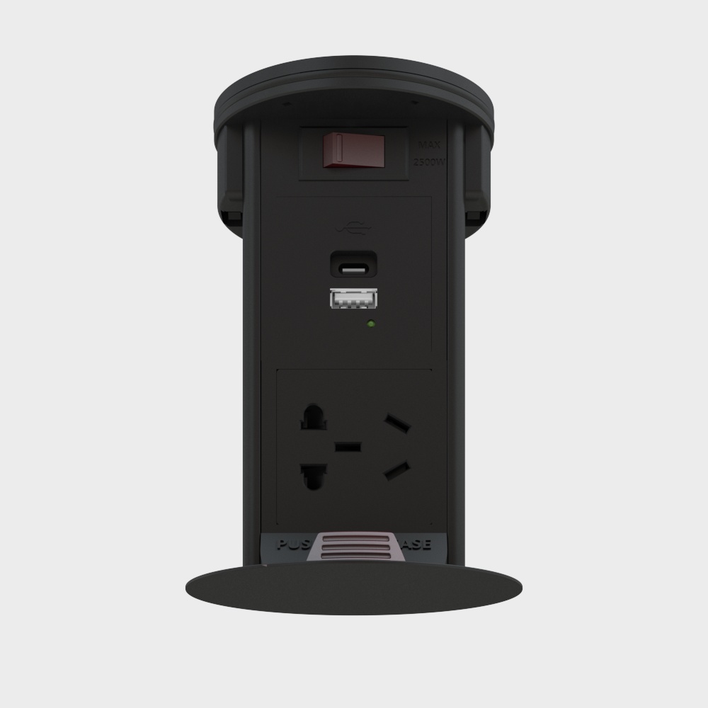 Sleek Multifunctional Socket 3D model
