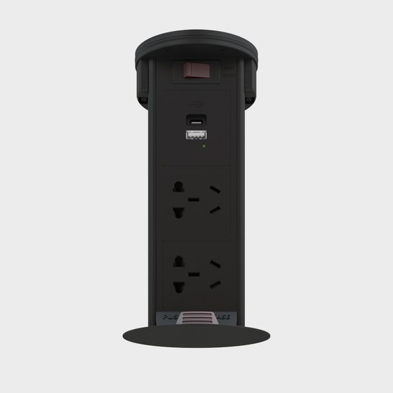 Stylish Multifunctional Socket 3D model