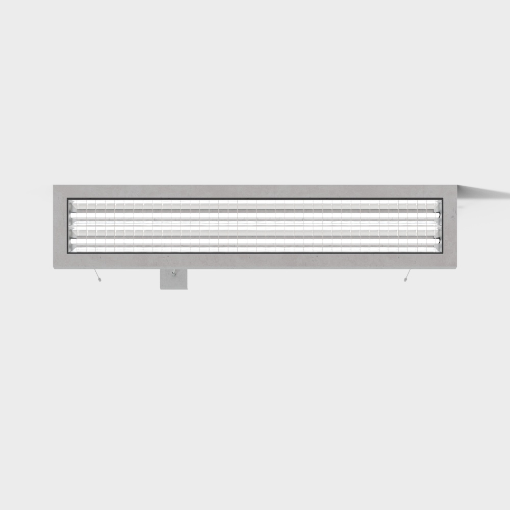 Industrial style grille light-4