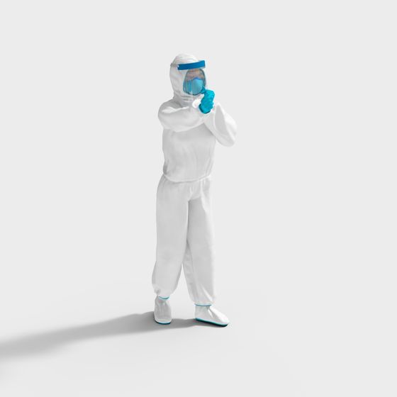 Protection Suit Warrior 3D model