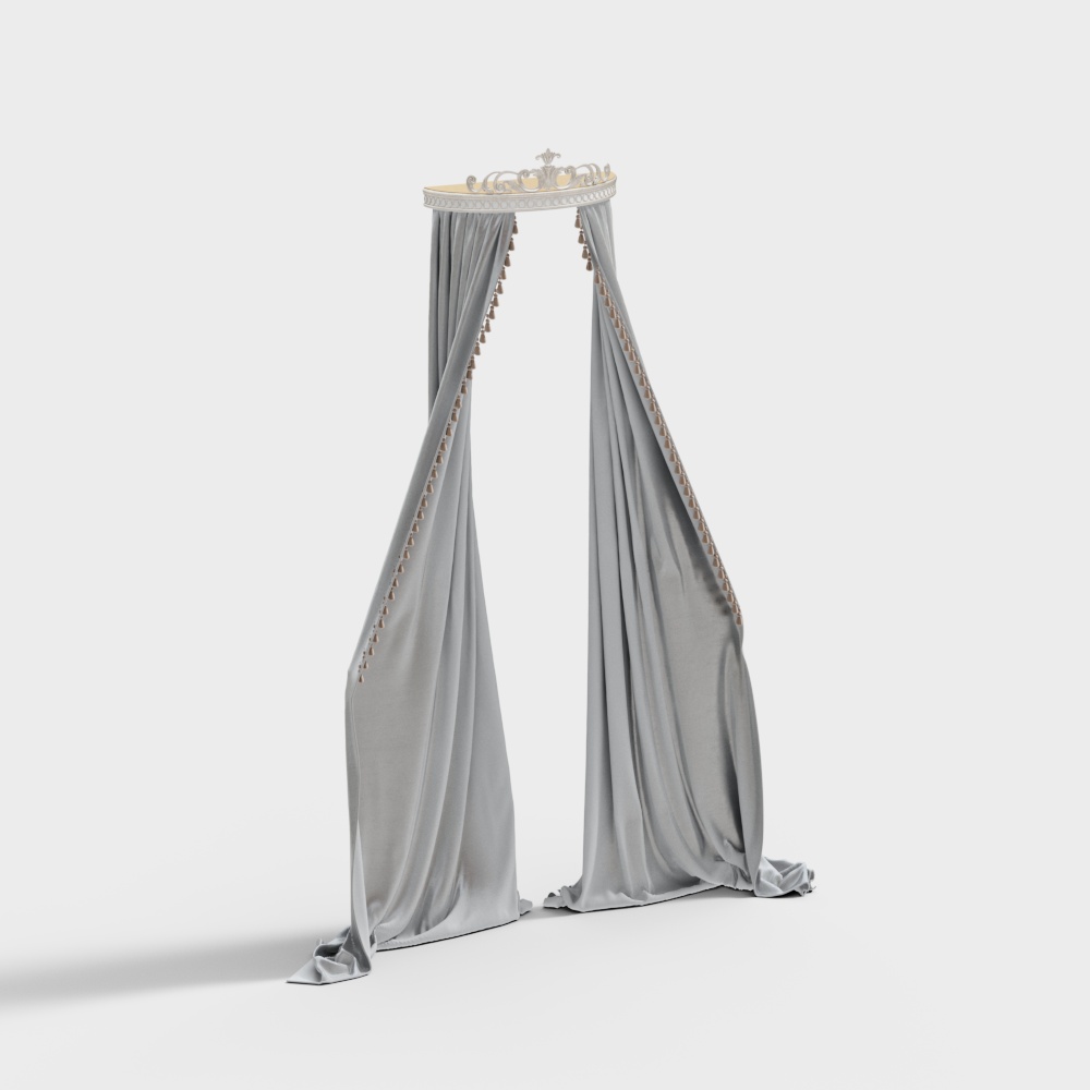 French light luxury bed