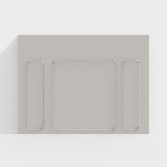 Modern Minimalist Frame 3D model
