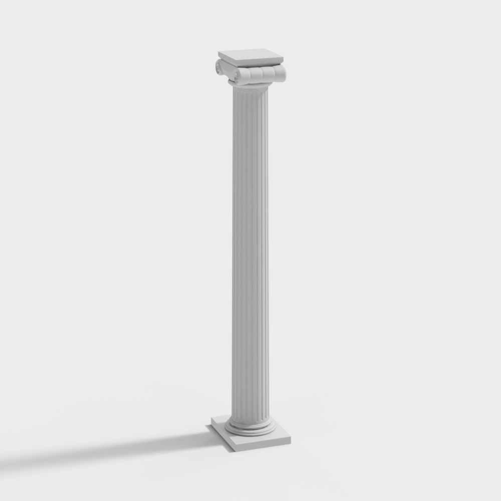 French decorative columns