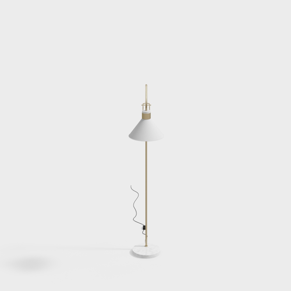 Minimalist Floor Lamp 3D model