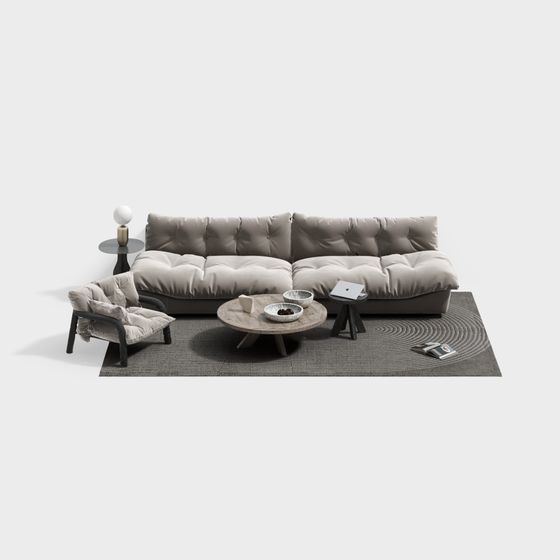 Set divano moderno per soggiorno BAXTER