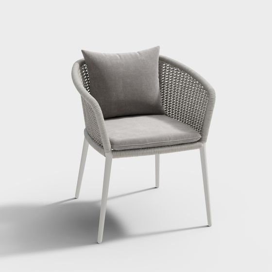 เก้าอี้รับประทานอาหารผ้าสไตล์นอร์ดิก