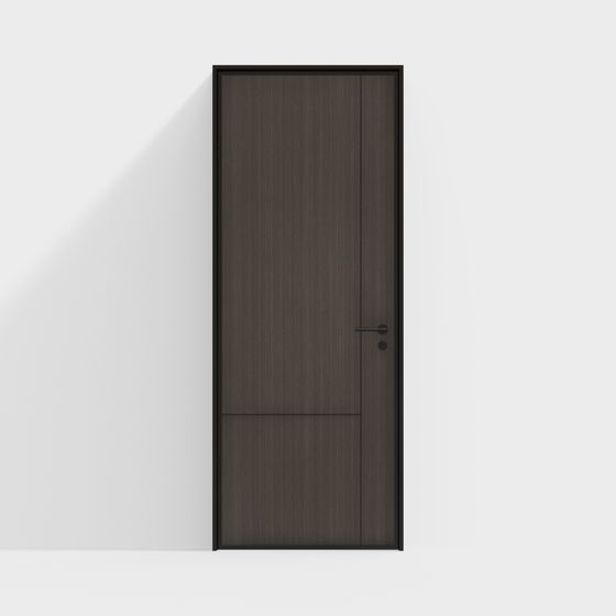 Urban Gate 3D Model - Modern Minimalist Aesthetic