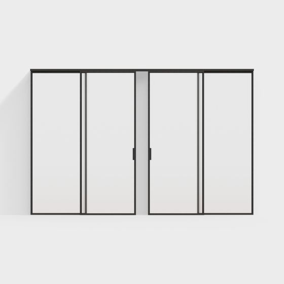 Современные раздвижные стеклянные двери