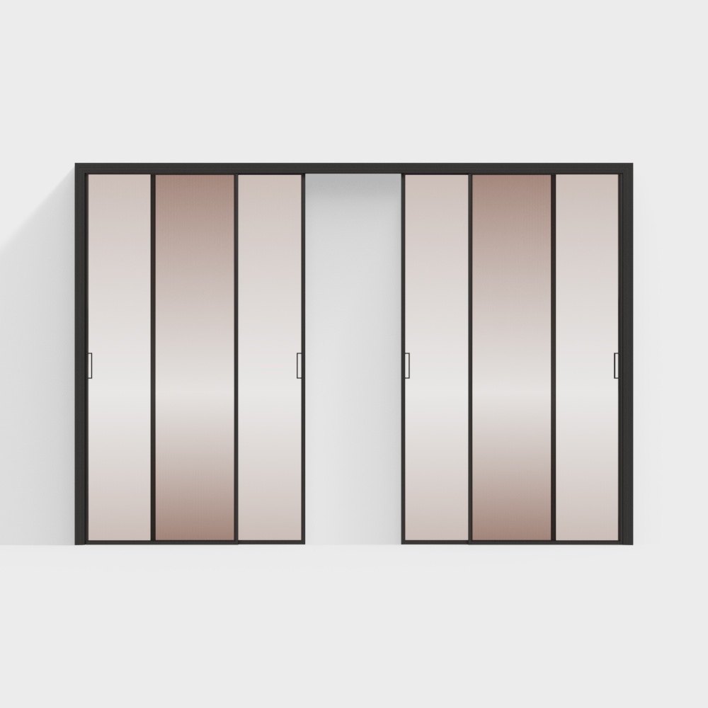 Modern changhong glass sliding doors