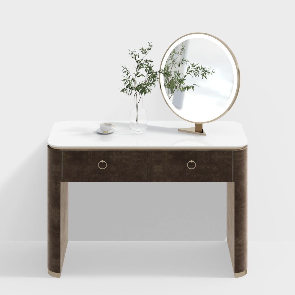 Modern plaid dresser