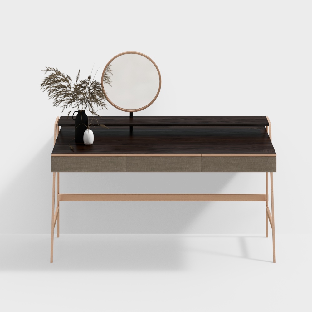 New Chinese style wooden cloth color dresser