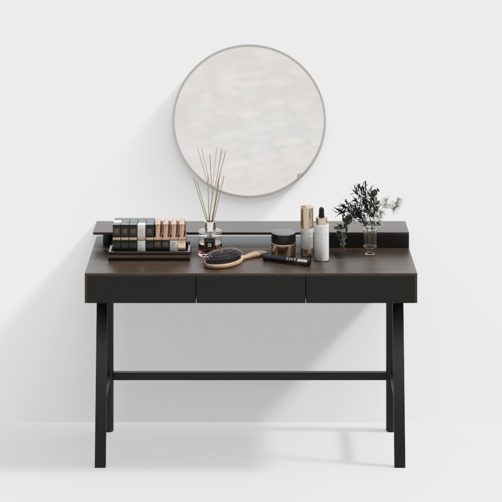 Moderne dunkle Kommode