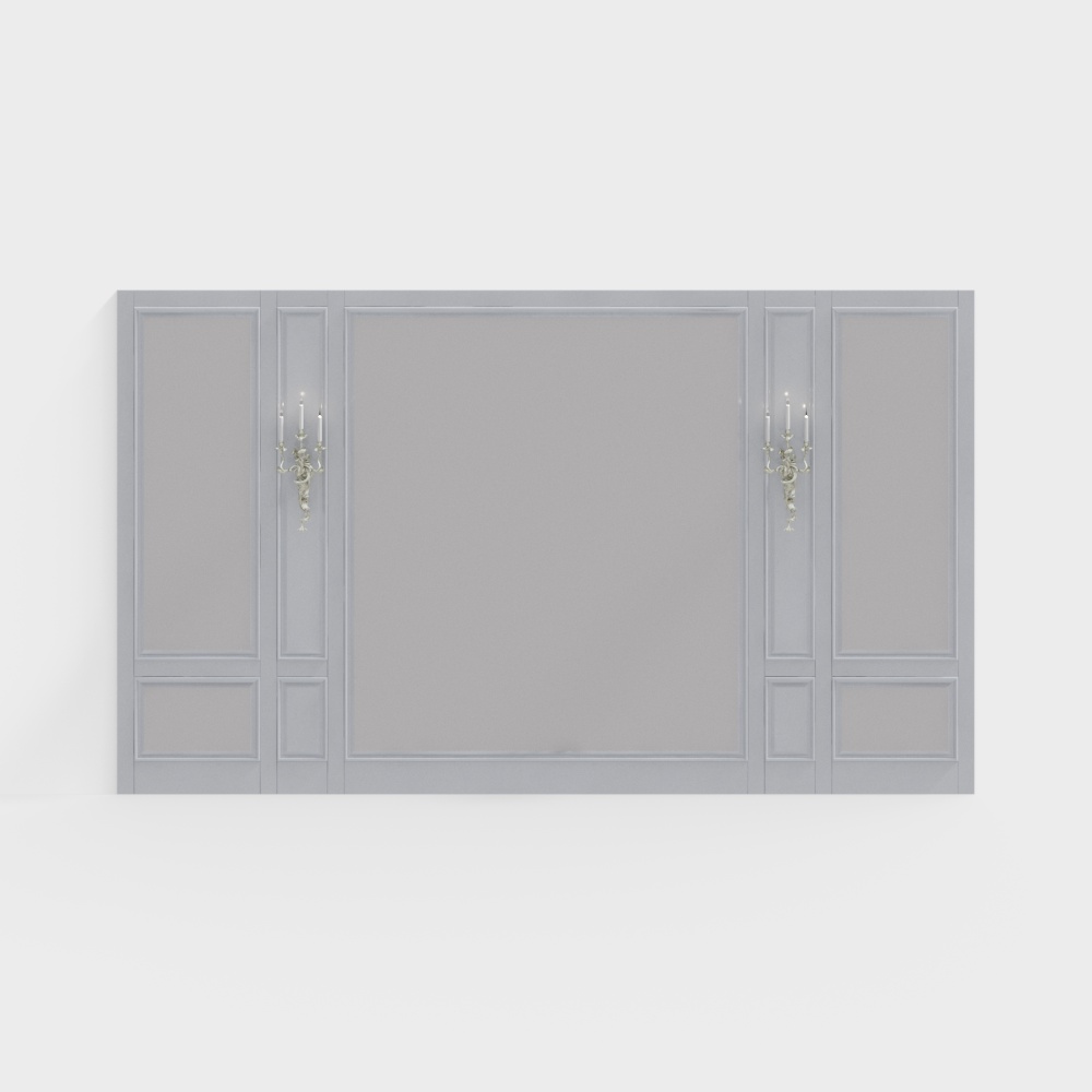 European purple background wall