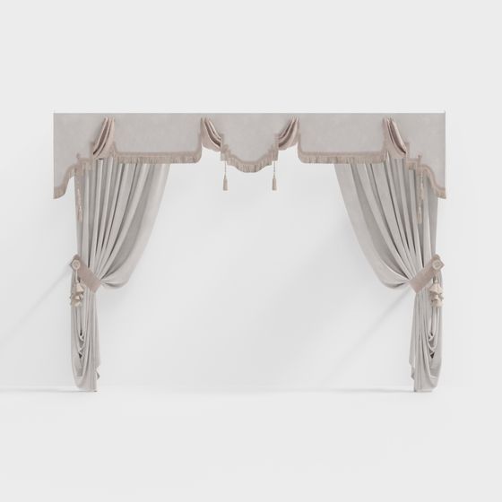 Royal Drapes 3D Model