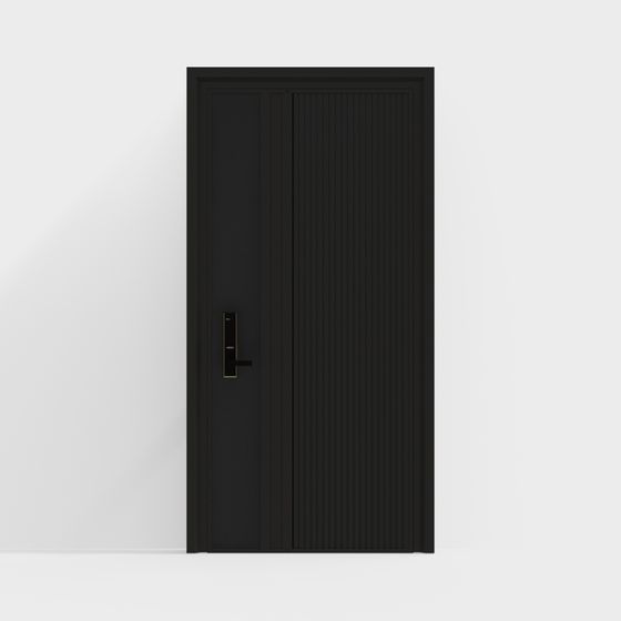 Urban Gate Low-Poly 3D Model