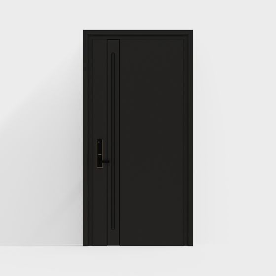 City Door 3D model - Modern Minimalist Design