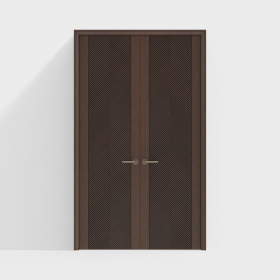 Herringbone Door 3D model