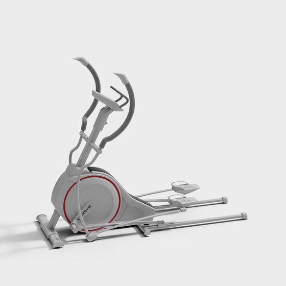 Low Polygon Elliptical Machine 3D model