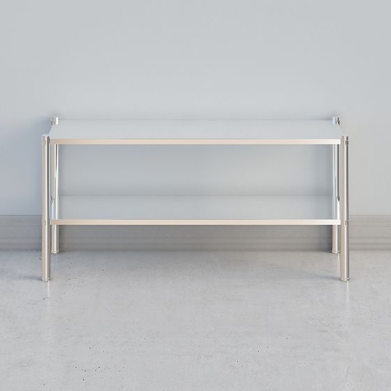 Modern Metallic Rack 3D model for Creative Projects