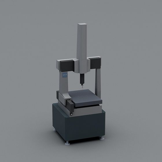 Unique Low-Poly Industrial Equipment 3D model