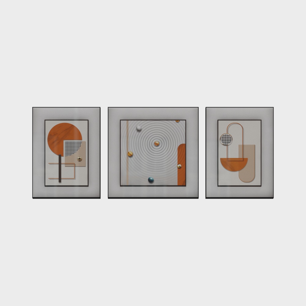 Light Luxury-Living Room Decoration Painting-SK-471