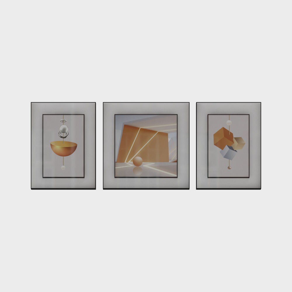 Light Luxury-Living Room Decoration Painting-SK-371