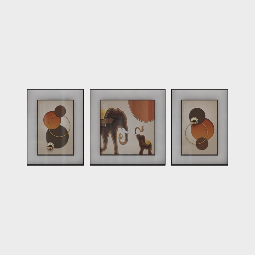 Light Luxury-Living Room Decoration Painting-SK-404