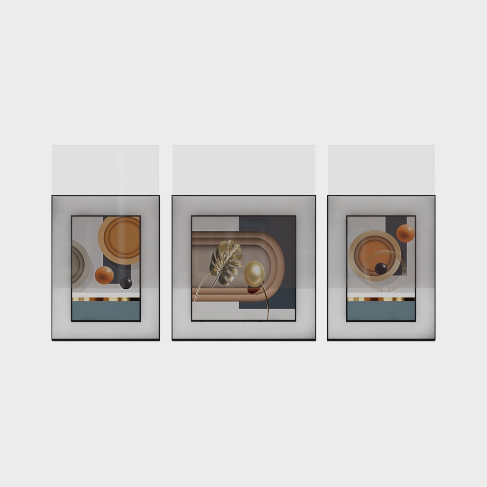 Light Luxury-Living Room Decoration Painting-SK-430