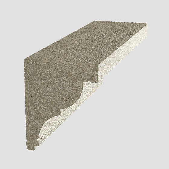 Cornice Line 12 (220X280) 3D Model in Gray