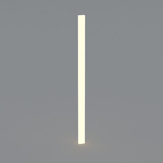 Light Column 3D model - Minimalist Illuminating Design