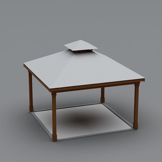 Country Pavilion 3D model for Creative Projects