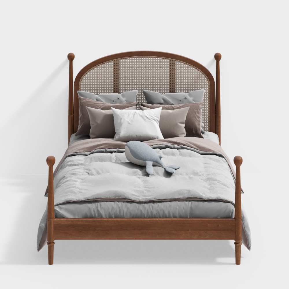 ZG5607A Princess Children's Bed - Fujino