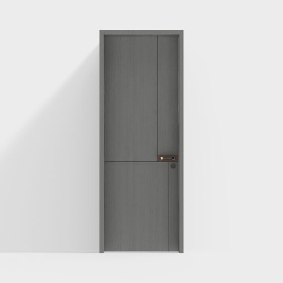 City Door 3D model - Modern Minimalist Design
