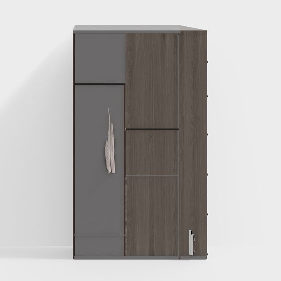 Urban Storage Cabinet 3D model