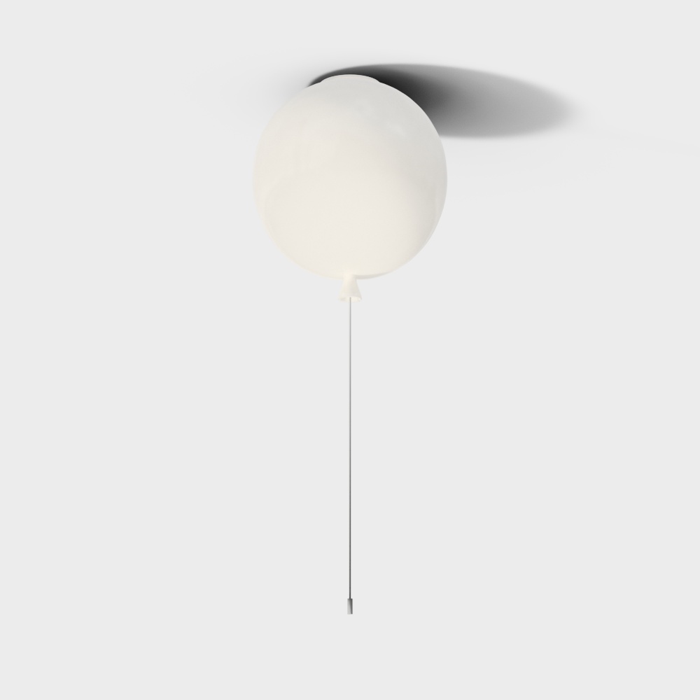 Nordic pink ball ceiling light