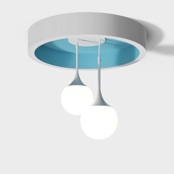 Modern Ceiling Light 3D model