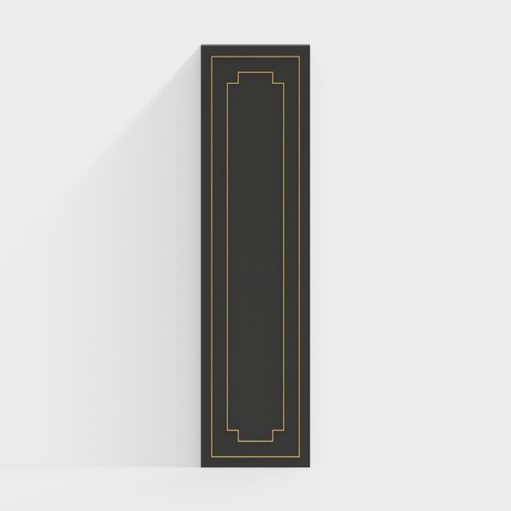 Art Deco Door Panel 3D model