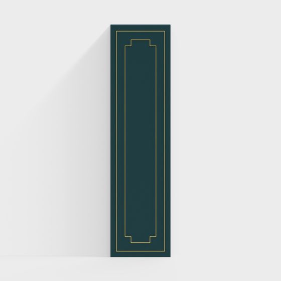Art Deco Door Panel 3D model