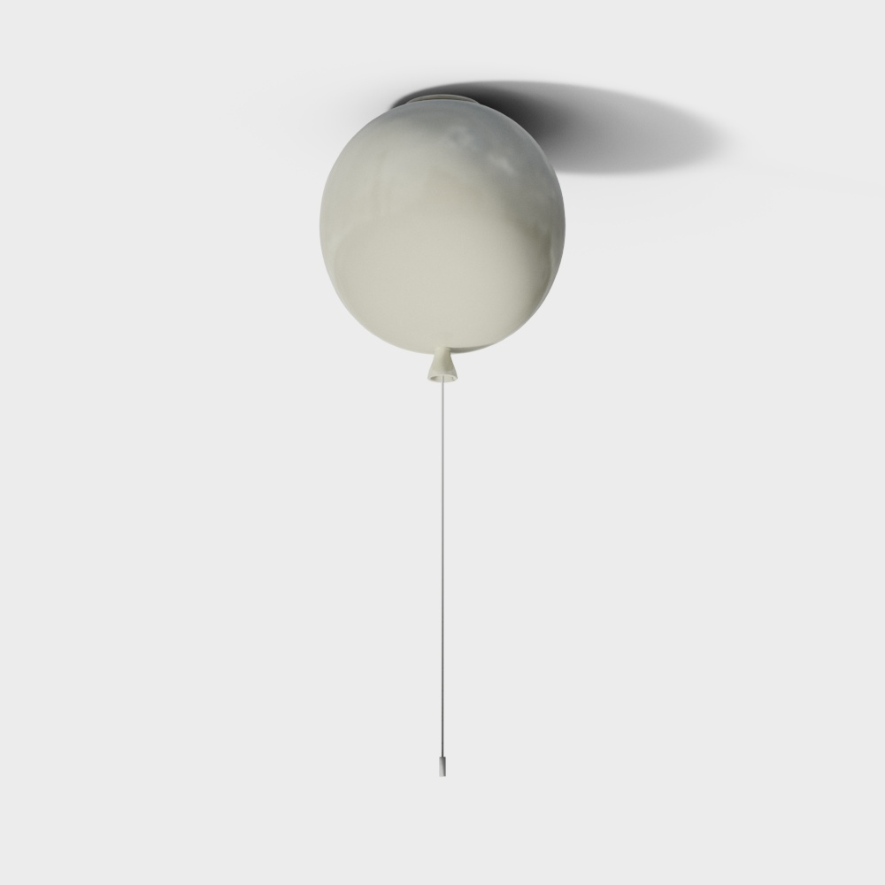 Nordic green ball ceiling light