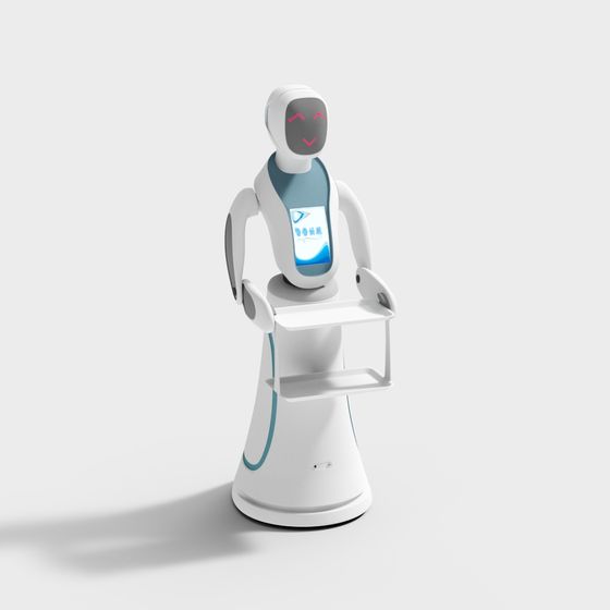 Friendly Assistant 3D model for Creative Projects