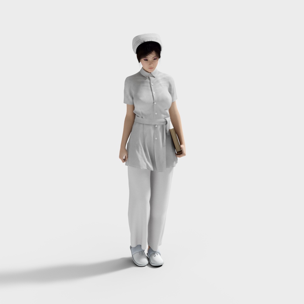 Infermiere a Maniche Corte Moderna