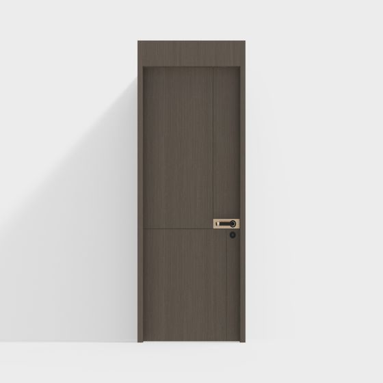 Urban Door 3D model - Modern Minimalist Design