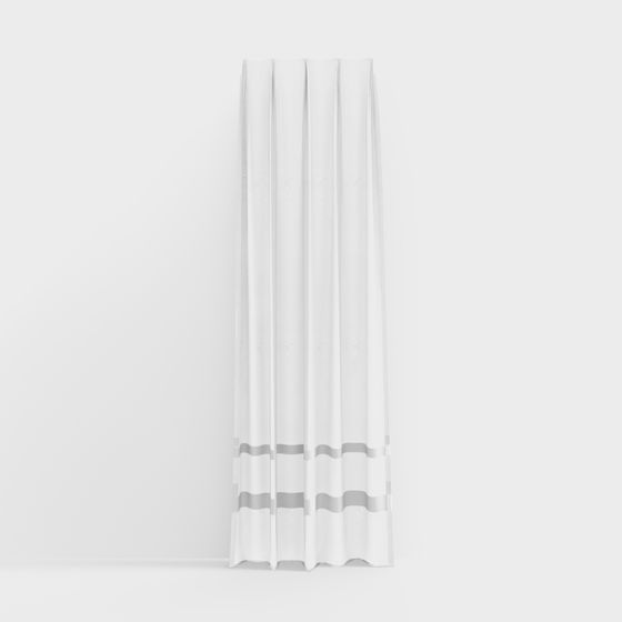 Modern Drapery 3D Model