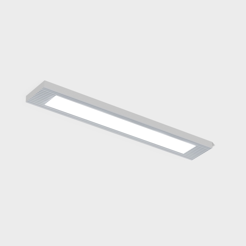 100x600 white grille LED1