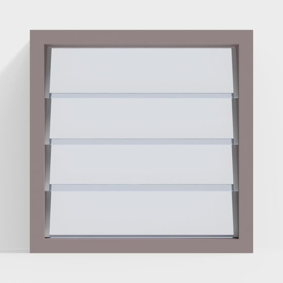 Low Poly Shutter 3D model for Stylish Interiors