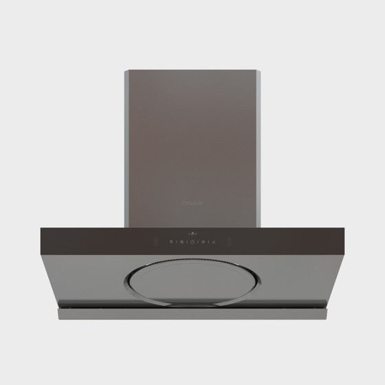 Modern Minimalist 3D Model of Kitchen Hood