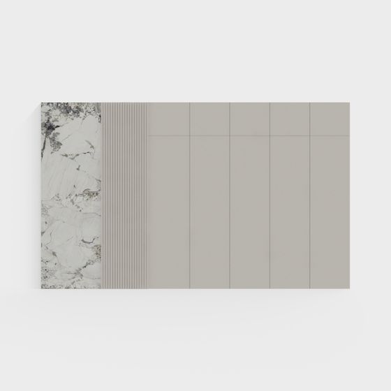 Marble Panel 3D model