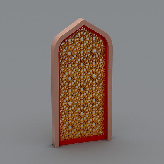 Arabesque Arch 3D model