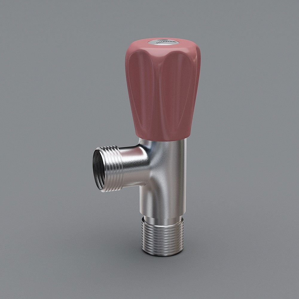 Stylish 3D Valve Model for Modern Design